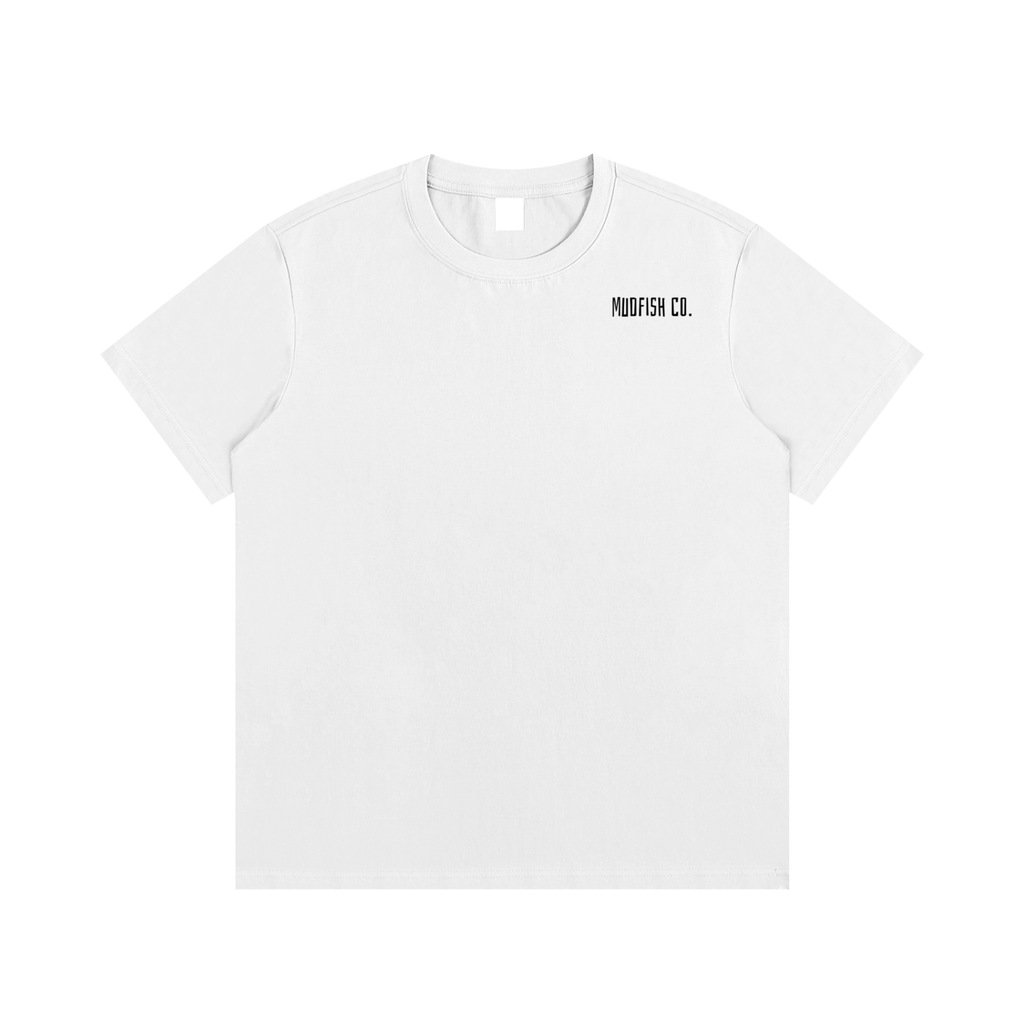 Mudfish Co White T-shirt