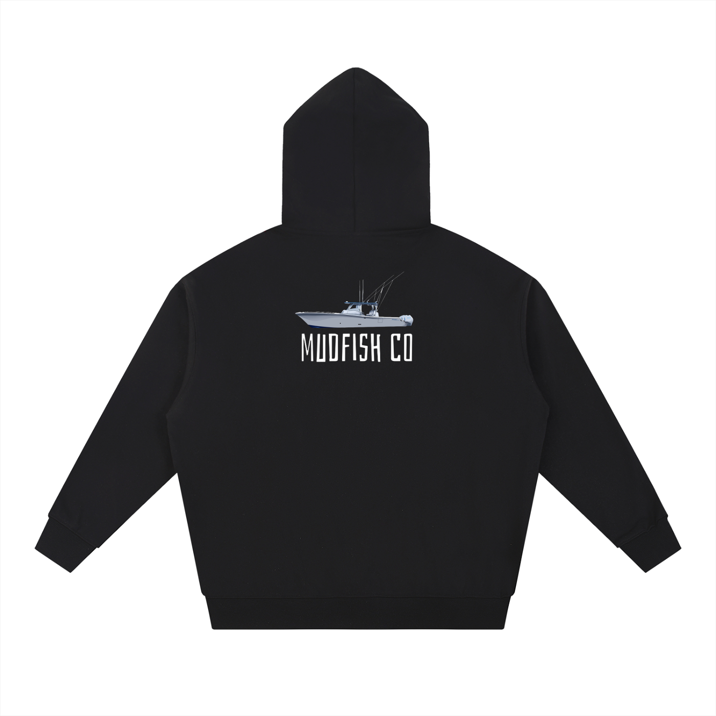 Boat Hoodie Black
