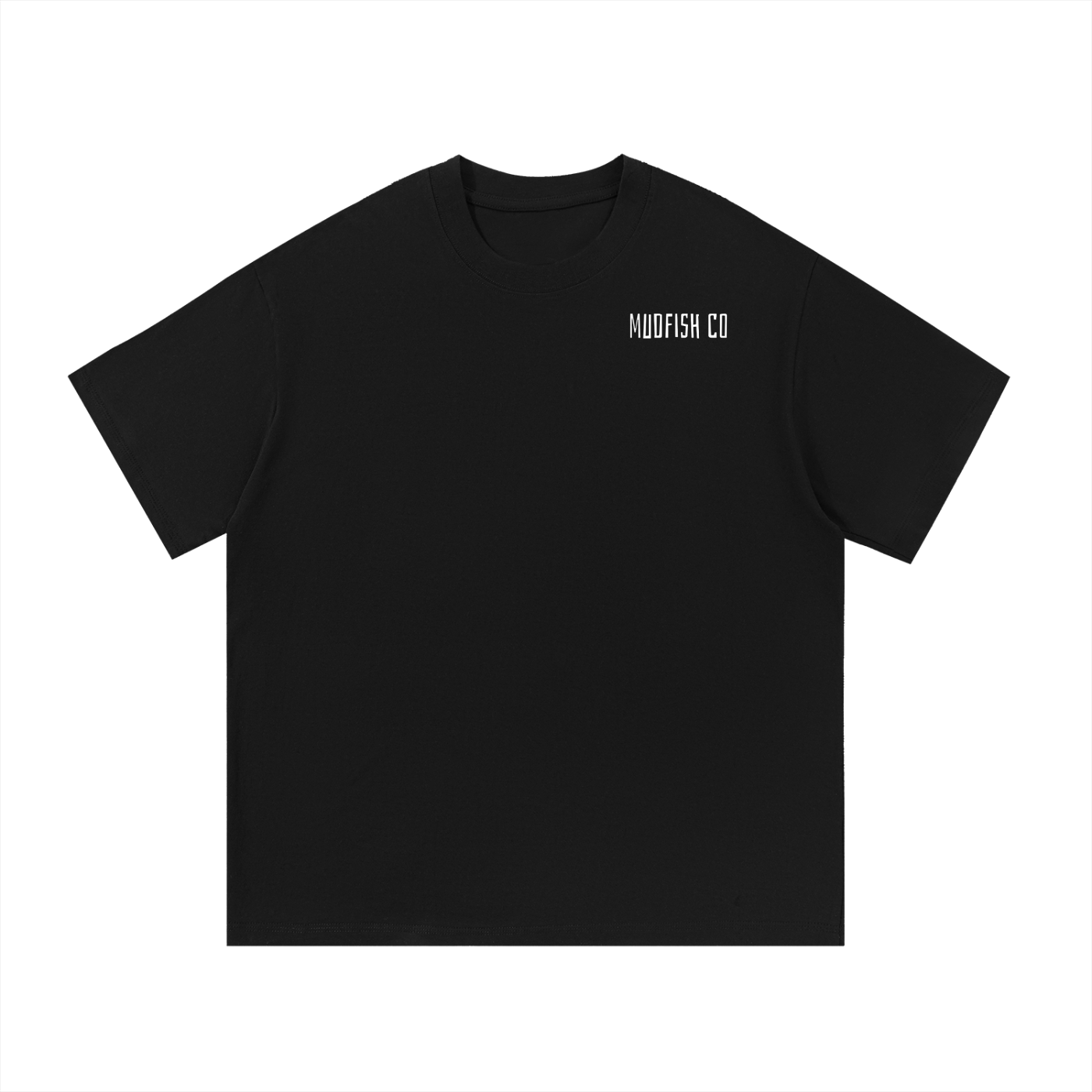 "The Mudfish"  Mudfish Co Shirt Black